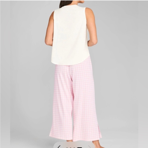 Tommy John Women’s Gingham Power Nap Tank & Pant Set - Picture 2 of 6